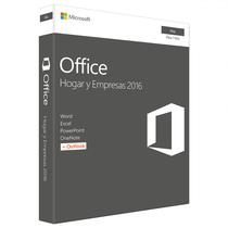 Licenca Microsoft Office W6F00937 Hogar Y Empresas 2016