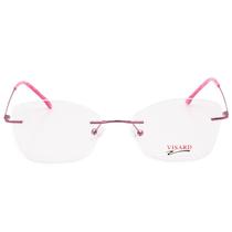 Armacao para Oculos de Grau RX Visard Mod.7029 54-18-140 Col.02 - Rosa/Transparente