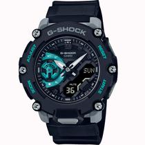 Relogio Masculino Casio G-Shock GA-2200M-1ADR - Preto/Azul