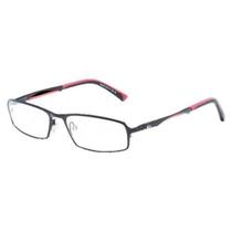 Armacao para Oculos de Grau Quiksilver Hi-Inject QO3720 403 - Preto/Vermelho