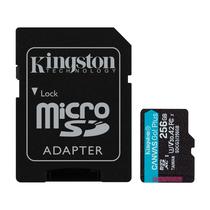 Cartao de Memoria Micro SD Kingston Canvas Go Plus 256GB 170MBS - SDCG3/256GB
