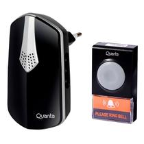 Campainha Eletronica Quanta QTCWE05I / Wireless - Preto