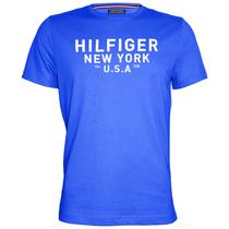 Camiseta Tommy Hilfiger Masculino MW0MW03573-491 XXL Azul