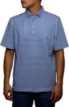 Camisa Polo Stitch 231SA0103 - Azul / Branco