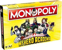 Jogo de Tabuleiro Monopoly MY Hero Academia Hasbro WM00826 (2-6 Jogadores)