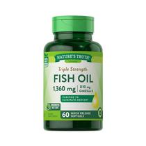 Vitamina Fish Oil Nature s Truth Triple Strength 1360MG 60 Softgels