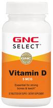 GNC Select Vitamin D 5MCG (30 Tabletas)