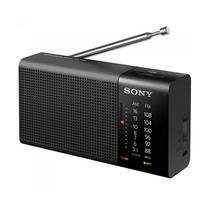 Radio Portatil AM / FM Sony ICF-P36 / BC 100MV A Pilha - Preto