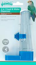 Dispensador de Comida e Agua para Passaros Azul - Pawise Food & Water 49536