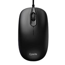 Mouse Quanta QTMO10 - com Fio - 1200DPI - Preto