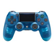 Controle para Console Play Game Dualshock - Bluetooth - para Playstation 4 - Transparente Blue - Sem Caixa