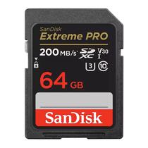 Cartão de Memória Sandisk SD 64G Extreme Pro 200MB/s