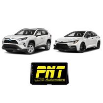 Central Multimidia PNT - Toyota RAV4/Corolla 2020+ 9" 4GB/64GB/4G Octacore And 11 Carplay+And Auto Sem TV