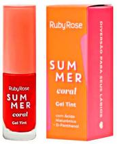 Batom Liquido Ruby Rose Summer Coral - 5.5ML