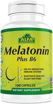 Ant_Alfa Vitamins Melatonin Plus B6 (100 Capsulas)