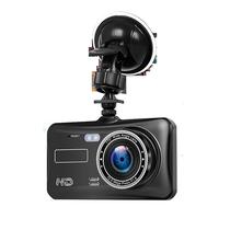 Camera DVR para Carro Blackbox K0172 Dual Lens / HD / 4" / 170O / Sensor / Microfone / 3MP / 5V / 1A / 300MAH - Preto