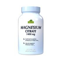 Vitaminas Alfa Magnesium Citrate 1400MG 60 Capsulas