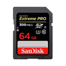 Memoria SD Sandisk Extreme Pro 64GB 300MBS