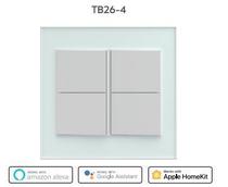 Zigbee Zemismart Esp 4X4 4 Teclas TB26-4 HM-029