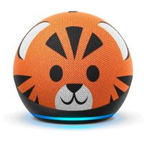 Amazon Echo Dot Alexa 4 Geracao Kids Edition - Smart Tiger