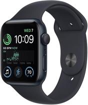 Apple Watch Se 2 (GPS) Caixa Aluminio Midnight 44MM Pulseira Esportiva A2723 MNK03VC