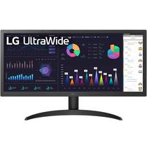 Monitor LG Ultrawide 26WQ500-B Ips 25.7" WFHD 75 HZ / 1 MS - Preto