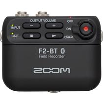 Gravador de Campo Zoom F2-BT Bluetooth - Preto