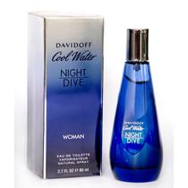 Perfume Davidoff Cool Water Night Fem 80ML Edt - 3607347855422