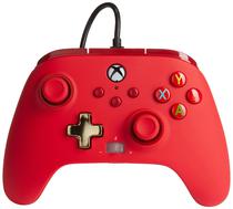 Controle Powera Enhanced Xbox e PC - Vermelho (com Fio)