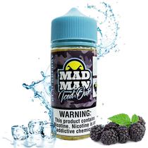 Essencia para Vape Mad Man Iced Out Crazy Blackberry Ice com 3MG Salt Nicotina - 100ML
