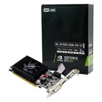 Placa de Vídeo Goline Nvidia Geforce GT-610 2GB DDR3 - GL-GT610-2GB-D3-V1 (1 Ano de Garantia)