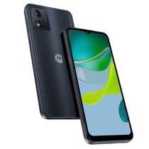 Smartphone Motorola Moto E13 XT2345-3 Tela 6.5 / 2/ 64GB / Cam 13MP / Android 13 - Cosmic Black