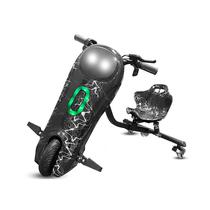 Moto Triciclo Eletrico KEEN-1 360 com Power Bank Suporta 50KG Aprox. / 150W / Recarregavel / LED - Preto