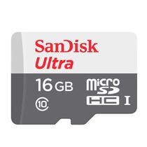 Memoria Micro SDHC Sandisk Ultra 16GB 80MB/s SDSQUNS-016G-GN3MA