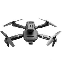 Drone E100 Obstacle Avoidance Uav 14+ Ages com Controle 2.4G / Wifi / Camera Dual 4K / 360 / Imagem HD - Preto