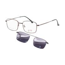 Armacao para Oculos de Grau Clip-On Visard L8001 C5 53-19-140MM - Bronze