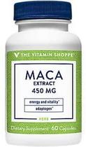 Maca Extract 450MG The Vitamin Shoppe Herb (60 Capsulas)