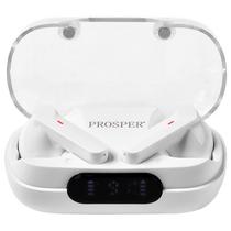 Fone de Ouvido Sem Fio Prosper Apro 12 com Bluetooth e Microfone - Branco
