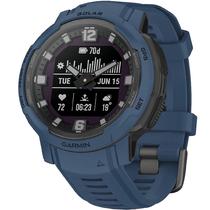 Relogio Smartwatch Garmin Instinct Crossover Solar - Tidal Blue (010-02730-12)