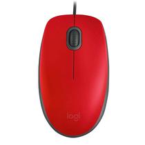 Mouse Logitech M110 Silent - Vermelho (910-005492)