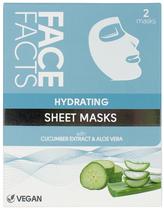 Ant_Mascara Facial Face Facts Sheet Hyaluronic (2 Unidades)