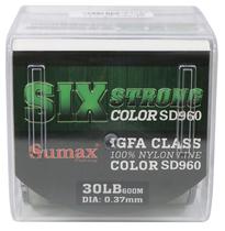 Linha Monofilamento Sumax 6X Strong SD-960 0,37MM 30LB 600M Green