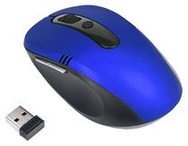 Mouse Wireless 2.4GHZ Azul (Caixa Feia)