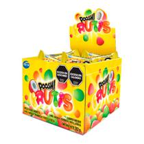 Chiclete Arcor Poosh Frutis Caixa 202G