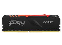 Memoria Ram Kingston Beast Fury 8GB / DDR4 / 2666MHZ - Preto (KF426C16BBA/8)