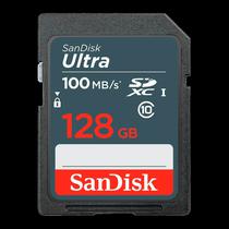 Cartao de Memoria SD C10 Sandisk Secure Digital 128GB 100MB/s - SDSDUNR-128G-GN3IN