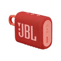 Caixa de Som JBL Go 3 com Bluetooth 4.2W RMS  Red