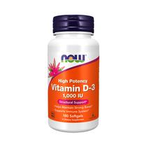 Suplemento Now Sports Vitamina D-3 1000IU 180 Capsulas
