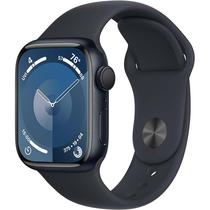 Apple Watch Series 9 Caixa de Aluminio Em Meia-Noite e Correia Esportiva Em Cor Meia-Noite 45 MM M/L MR9A3LL/A