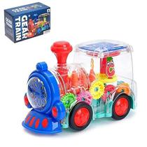 Brinquedos Educativos Trem de Engrenagem com Luz Colorida e Sons 7-FS238-1A